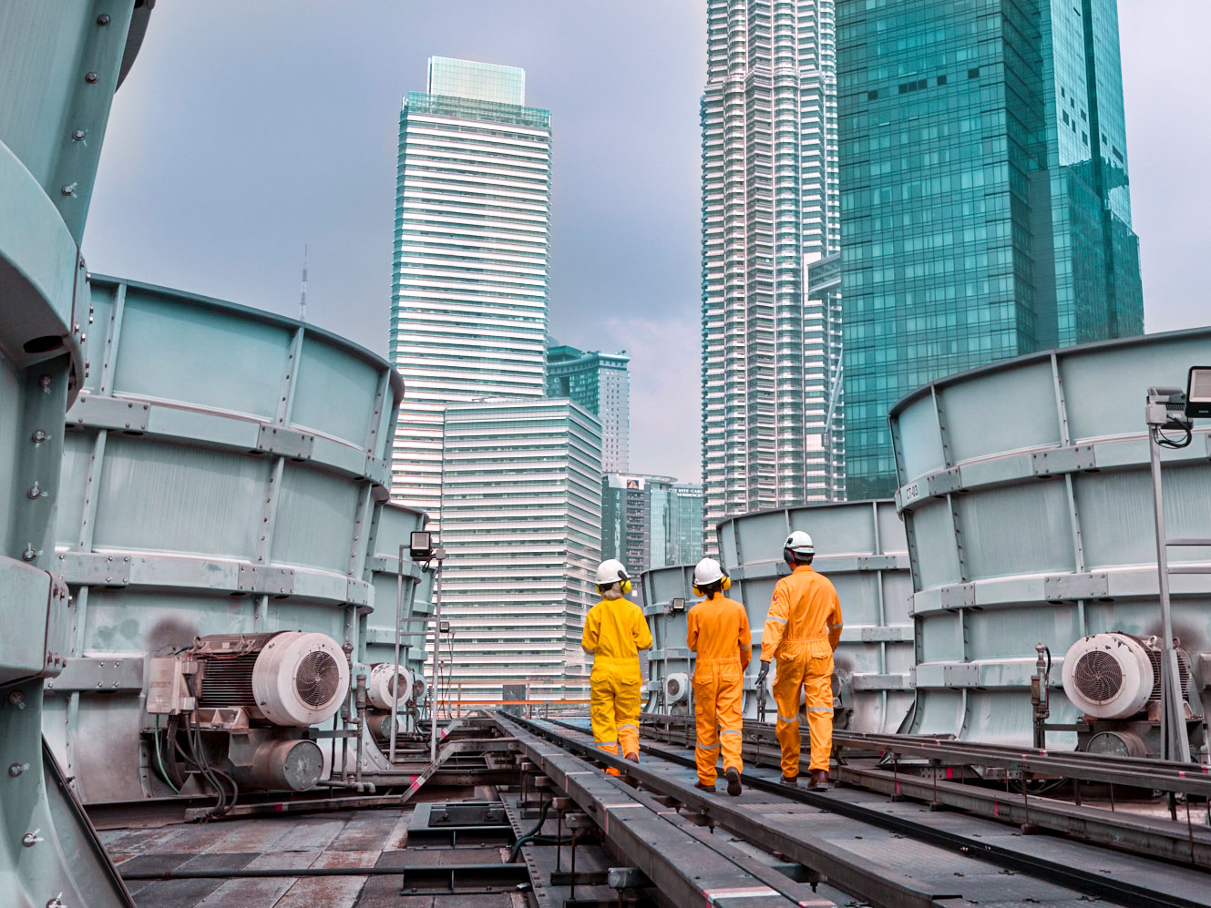 Gas District Cooling Plants Supplies Energy Efficient Cooling Energy