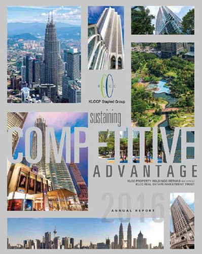 Sustainability Report 2016 cover