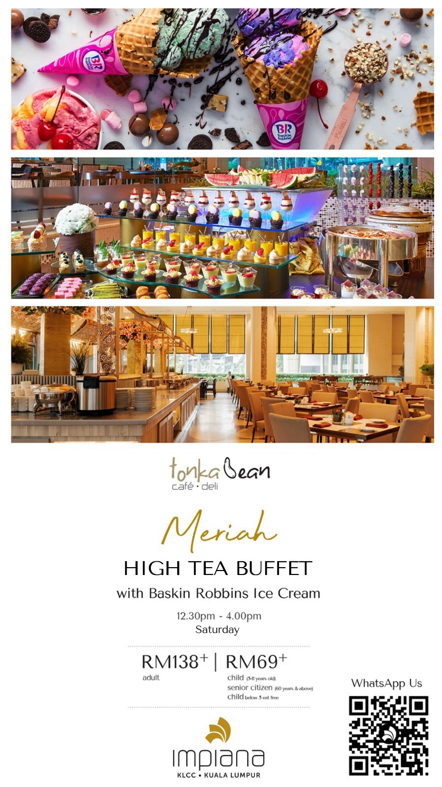 Meriah High Tea Buffet at Impiana KLCC Hotel promotion