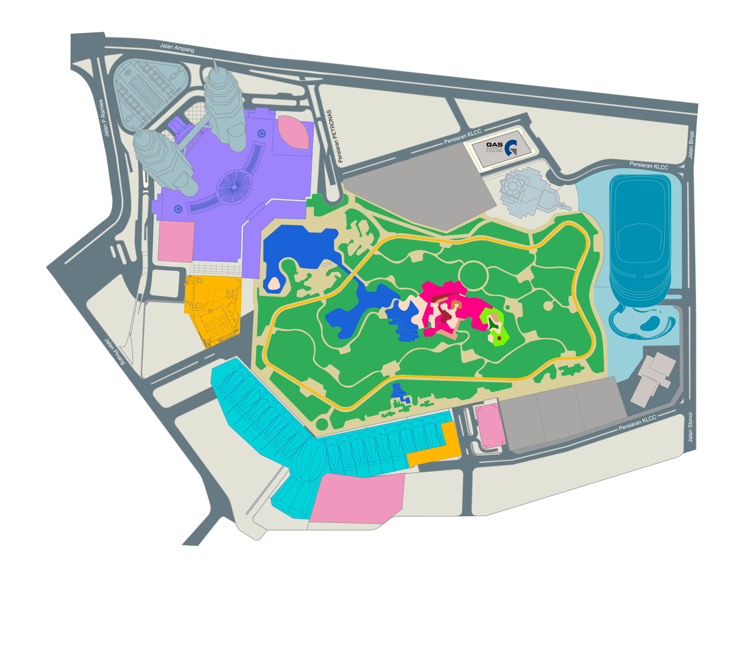 All Areas map