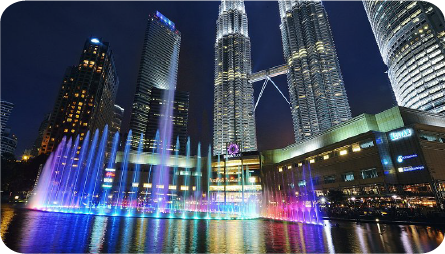 Premium parking access at Suria KLCC