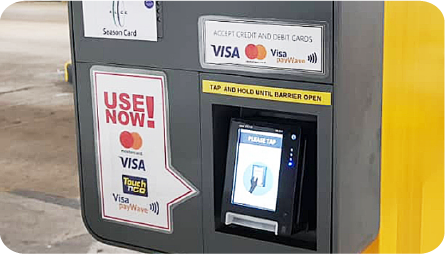 Touch n Go payment option for parking