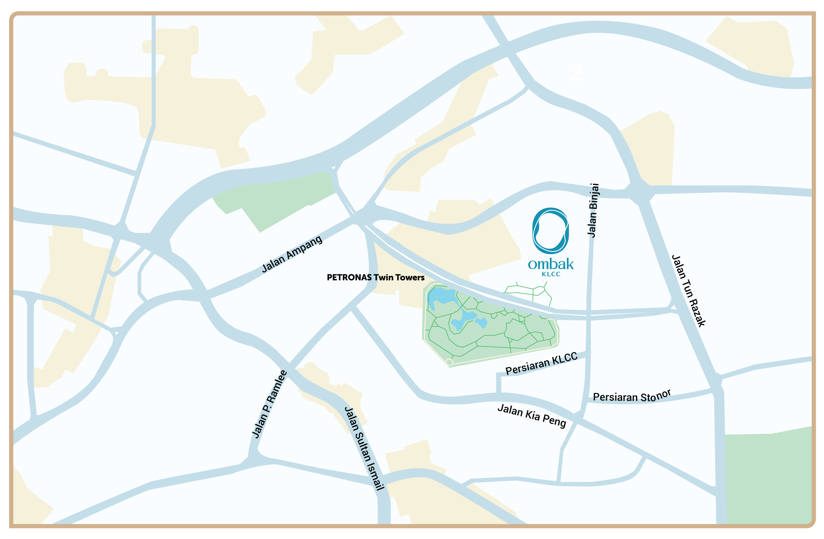Ombak KLCC Interactive Map