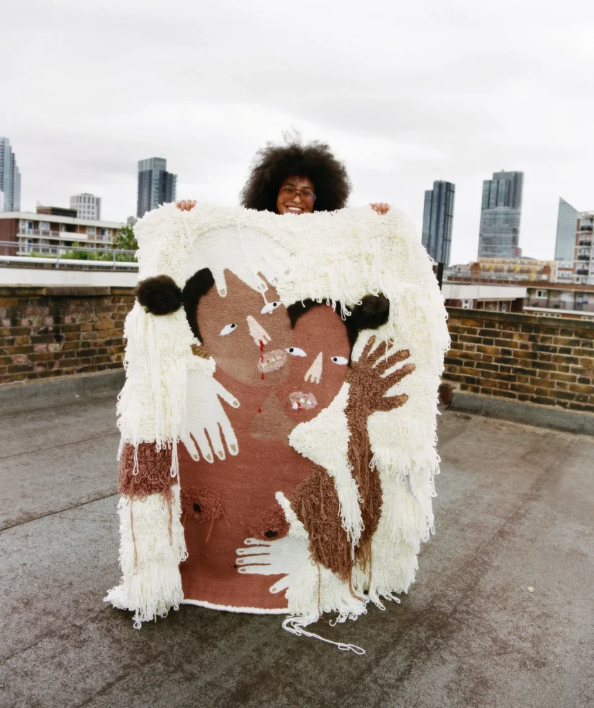 Artist Anya Paintsil Weaves Hair