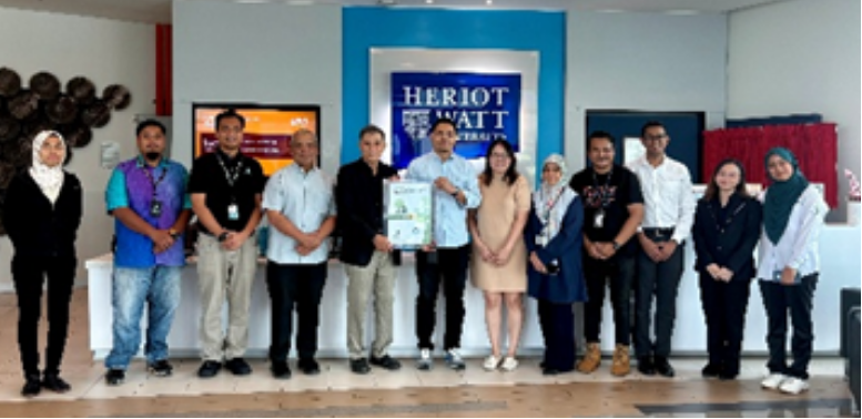 Heriot-Watt University Malaysia GBI certificate renewal ceremony, 3 December 2025